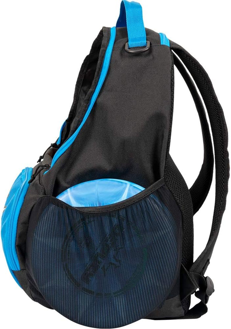 Cadet Disc Golf Bag - 17+ Discs Capacity - Beginner Disc Golf Accessories for Men - USA Business & Support - Includes Accessories Pouch & Water Bottle Holder - Lightweight & Durable