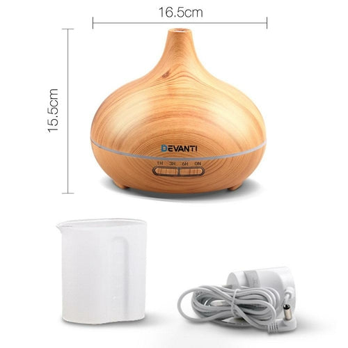 Devanti Aroma Diffuser Aromatherapy Humidifier 300ml