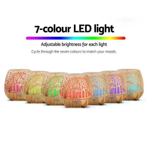 Devanti Aroma Diffuser Aromatherapy Humidifier Essential Oil